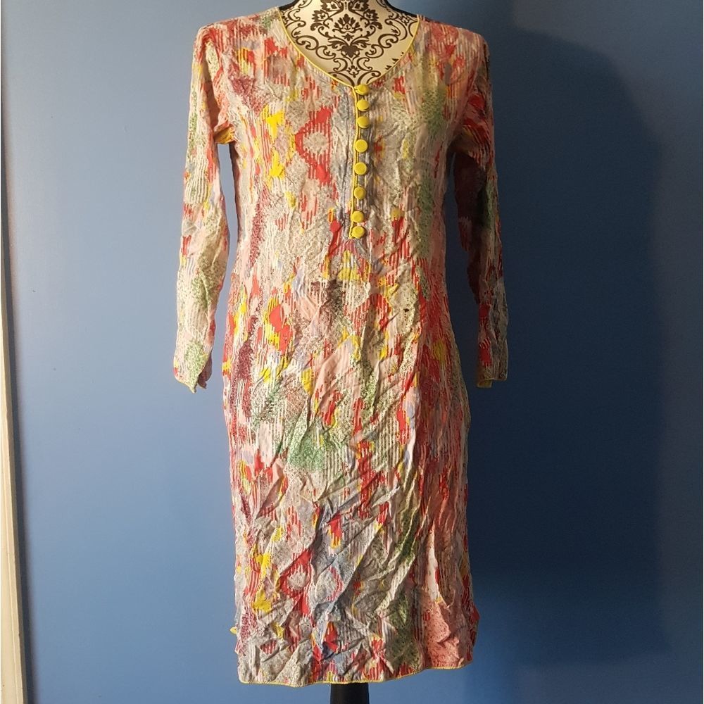 Women's Color Block Casual Dress